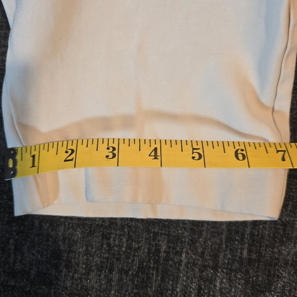 H&M High Rise Pleated Ankle Taper Chinos Loose Fit - Picture 10 of 12